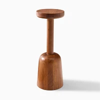 Wooden Pedestal Drink Table (8") | West Elm