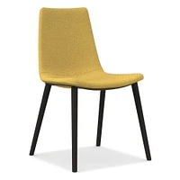 Slope Upholstered Dining Chair - Wood Legs | West Elm