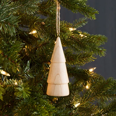 Wood Tree Ornaments | West Elm