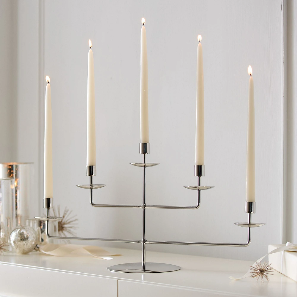 Alta Metal Candelabra | West Elm