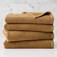 Diagonal Ribbed Towel Sets | West Elm