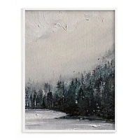 Fog & Forest Framed Wall Art by Minted for West Elm |