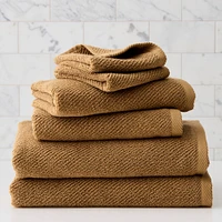 Diagonal Ribbed Towel Sets | West Elm