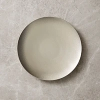 Iris Hammered Metal Charger | West Elm