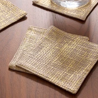 Metallic Foil Coasters (Set of 6) | West Elm