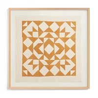 Quilt Framed Wall Art by Minted for West Elm | West Elm