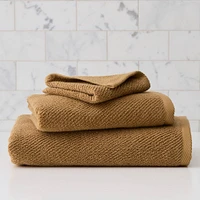 Diagonal Ribbed Towel Sets | West Elm