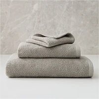 Diagonal Ribbed Towel Sets | West Elm