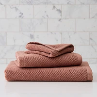 Diagonal Ribbed Towel Sets | West Elm