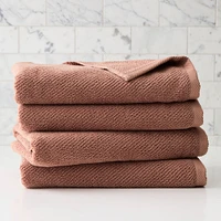 Diagonal Ribbed Towel Sets | West Elm