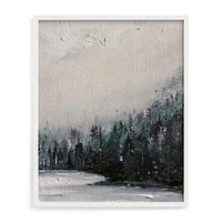 Fog & Forest Framed Wall Art by Minted for West Elm |