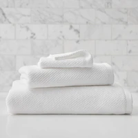 Diagonal Ribbed Towel Sets | West Elm