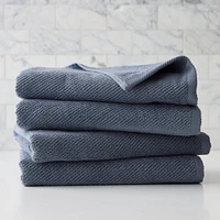 Diagonal Ribbed Towel Sets | West Elm