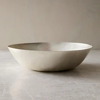 Iris Hammered Metal Serve Bowl | West Elm