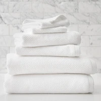 Diagonal Ribbed Towel Sets | West Elm