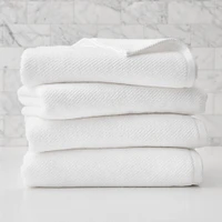 Diagonal Ribbed Towel Sets | West Elm