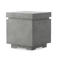 Virgil Outdoor Square Propane Enclosure | West Elm