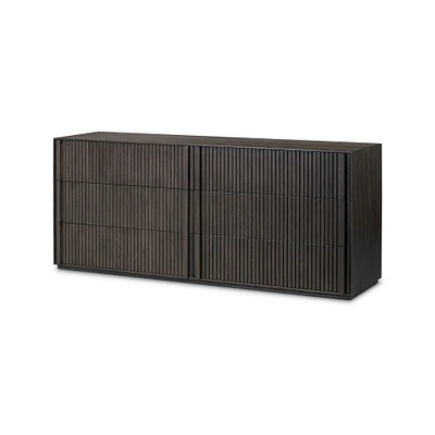 Zahra Oak 6-Drawer Dresser (75") | West Elm