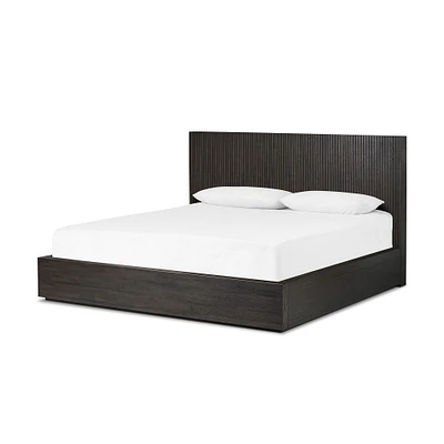 Zahra Oak Bed | West Elm