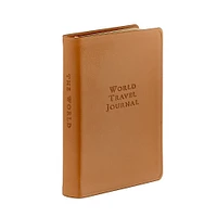 Leather Travel Journal, Tan