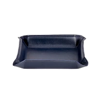 Leather Catchall Tray, Tan