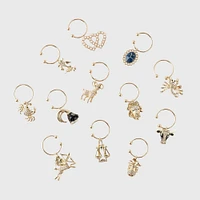 Joanna Buchanan Zodiac Wine Charms (Set of 12) | West Elm