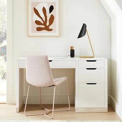 Rhys Desk, Weathered White/Simply White, WE Kids