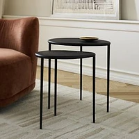 Colin King Bronze-Finished Nesting Side Tables