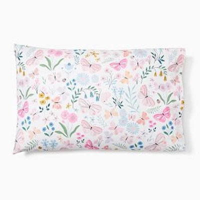 Wildflower Butterfly Sheet Set, Pink Multi, Std Sham