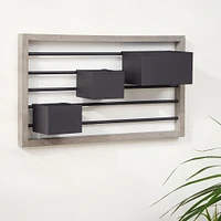 Portside Wood Wall Planter | West Elm