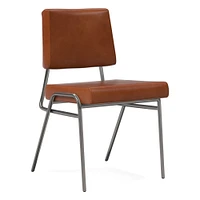 Wire Frame Leather Dining Chair | West Elm