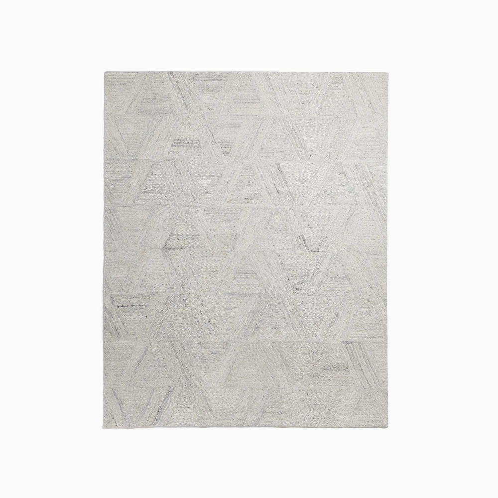 Open Box: Glacial Rug, 8x10, Frost Gray