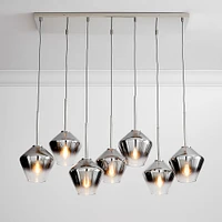 Sculptural 7-Light Geo Chandelier | West Elm