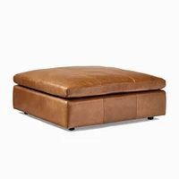 Harmony Modular Leather Ottoman | West Elm