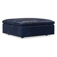 Harmony Modular Leather Ottoman | West Elm