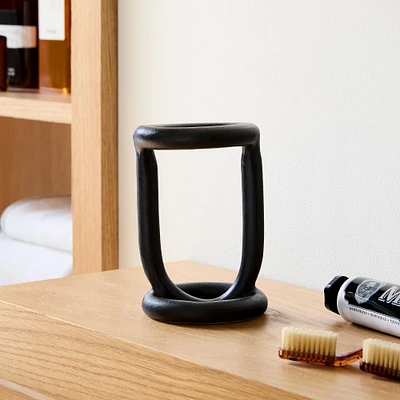 Buoy Toothbrush Holder, Black