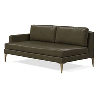 Build Your Own - Andes Leather Sectional | West Elm