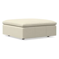 Harmony Modular Leather Ottoman | West Elm