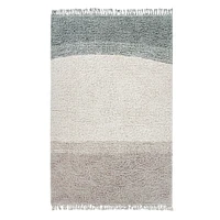 Into The Blue Washable Wool Rug | West Elm