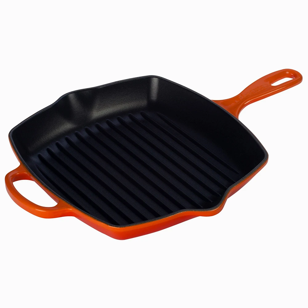 Le Creuset Signature Handled  Square Skillet Grill | West Elm