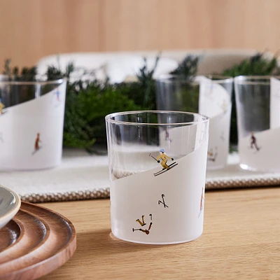 Holiday Skiers Glassware Sets | West Elm