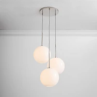 Sculptural 3-Light Globe Chandelier | West Elm