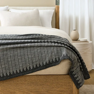 Reversible Woven Bed Blanket | West Elm