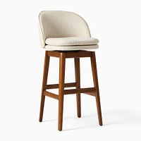 Wayne Swivel Armless Bar & Counter Stools | West Elm