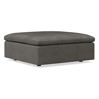 Harmony Modular Leather Ottoman | West Elm