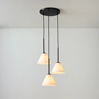 Sculptural -Light Cone Chandelier | West Elm