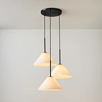 Sculptural -Light Cone Chandelier | West Elm