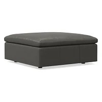 Harmony Modular Leather Ottoman | West Elm