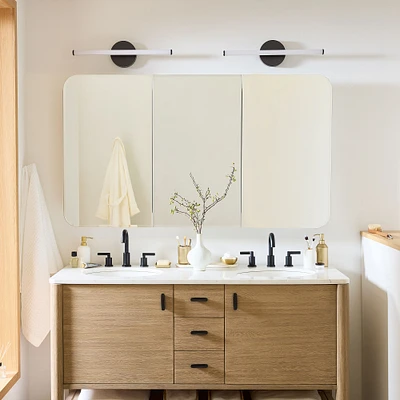 Frameless Seamless Triple Medicine Cabinet | West Elm