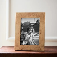 Burled Wood Tabletop Frames | West Elm